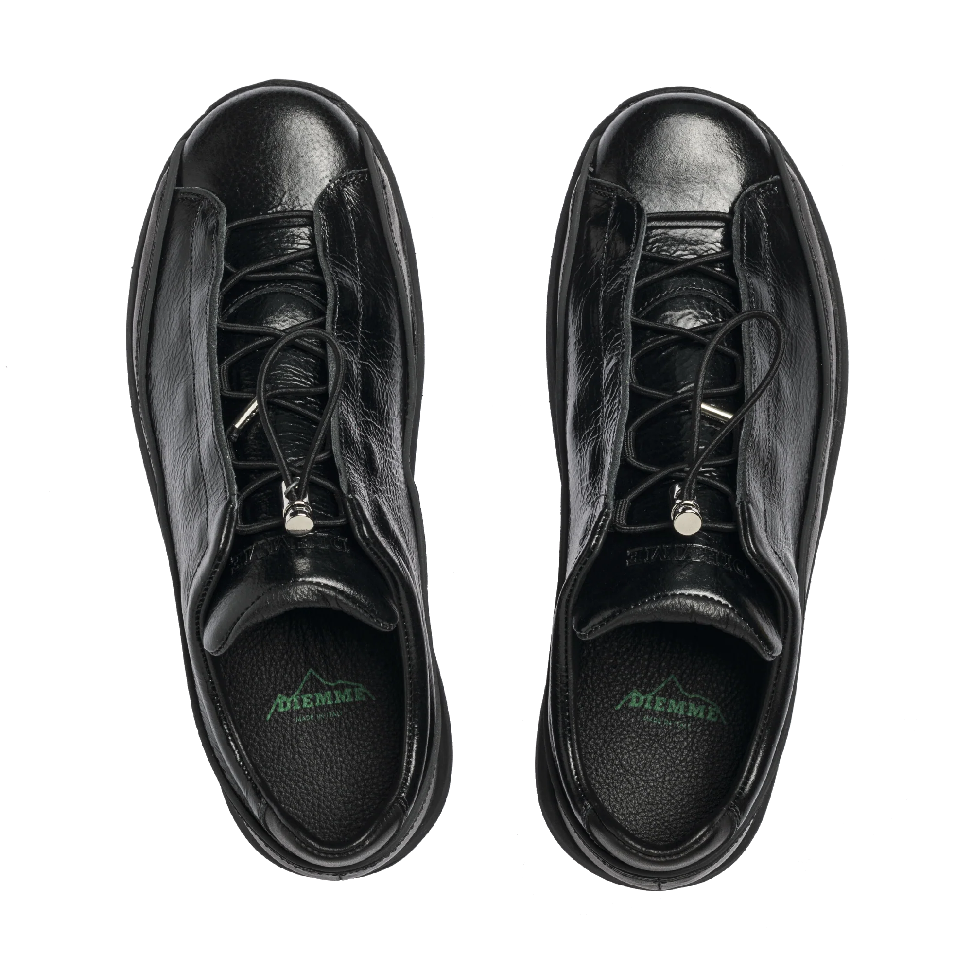 Licata Black Crackled Patent Leather W - Image 4